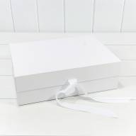 Коробка Прямоугольная 32*23*10 складная на магнитах Белый 1/32 Арт: 721358/417 - Коробка Прямоугольная 32*23*10 складная на магнитах Белый 1/32 Арт: 721358/417