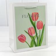 Пакет подарочный с тиснением "Flower" (микс) 18*23*10 210г 1/20 1/360 Арт: 000254E - Пакет подарочный с тиснением "Flower" (микс) 18*23*10 210г 1/20 1/360 Арт: 000254E