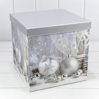 Коробки Куб Набор 1/10 26,5*26,5*26,5 "Новый год"-2685 1/4 Арт: 730601/2685