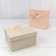 Коробки Квадратные Набор 1/3 21*21*12,3 с бантом (ассортимент 2) 1/24 Арт: 720633/2 - Коробки Квадратные Набор 1/3 21*21*12,3 с бантом (ассортимент 2) 1/24 Арт: 720633/2