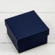 Коробка Квадратная 9*9*5,5 Крафт Тёмно-синий 1/6 1/120 Арт: 62298/9