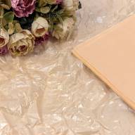 Бумага в листах "Тишью" Водостойкая 50*70 (20 шт.) 38г Оранжево-персиковый 1/100 Арт: 0001102/29 - Бумага в листах "Тишью" Водостойкая 50*70 (20 шт.) 38г Оранжево-персиковый 1/100 Арт: 0001102/29