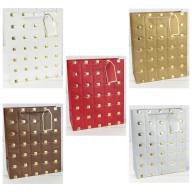 Пакет подарочный с тиснением (микс 554) 26*32*12 210г Белый 1/20 1/240 Арт: 000554C - Пакет подарочный с тиснением (микс 554) 26*32*12 210г Белый 1/20 1/240 Арт: 000554C