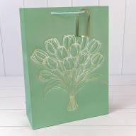 Пакет подарочный с тиснением "Букет" (микс) 31*42*12 210г 1/20 1/80 Арт: 000330A - Пакет подарочный с тиснением "Букет" (микс) 31*42*12 210г 1/20 1/80 Арт: 000330A