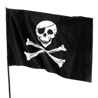Флаг пиратский 40×60 Арт: 00040342