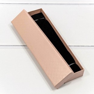 Коробка Прямоугольная 20*4,5*2,7 "Ромбики" Светло-розовый 1/12 1/240 Арт: 612204/8